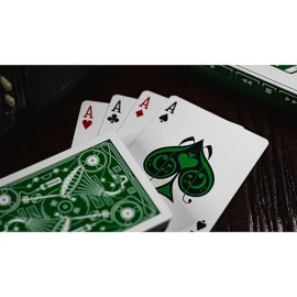 Spielkarten Soundboards V4 Green Edition Playing Cards by Riffle Shuffle