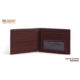 THE CASSIDY WALLET BROWN by Nakul Shenoy