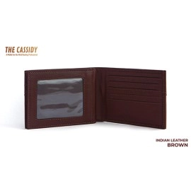 THE CASSIDY WALLET BROWN by Nakul Shenoy