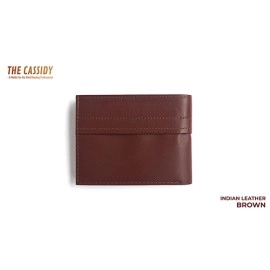 THE CASSIDY WALLET BROWN by Nakul Shenoy