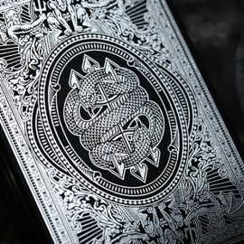 Spielkarten Devil's in the Details Sinful Silver Playing Cards by Riffle Shuffle