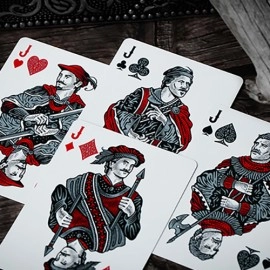 Spielkarten Devil's in the Details Sinful Silver Playing Cards by Riffle Shuffle
