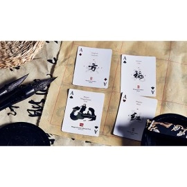 Spielkarten Mountain Wang Yue (Black) Playing Cards by Bocopo