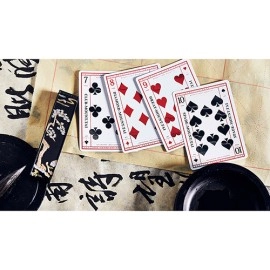 Spielkarten Mountain Wang Yue (Red) Playing Cards by Bocopo