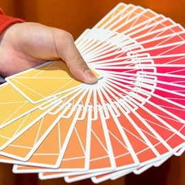 Spielkarten Flexible Gradients Orange Playing Cards by TCC