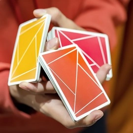 Spielkarten Flexible Gradients Orange Playing Cards by TCC