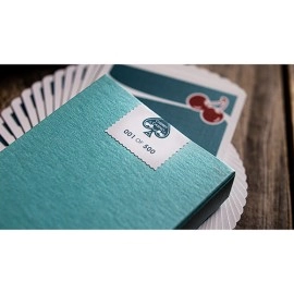 Spielkarten Cherry Casino House Deck (Tropicana Teal) Playing Cards by Pure Imagination Projects