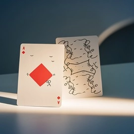 Spielkarten Shantell Martin (White) Playing Cards by Theory11