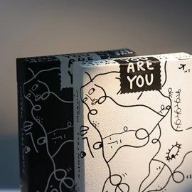 Spielkarten Shantell Martin (White) Playing Cards by Theory11