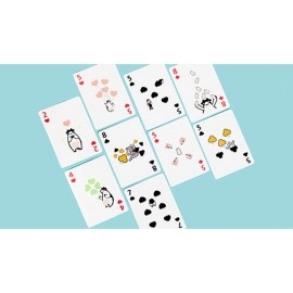 Pure Milk Playing Cards by Hanson Chien