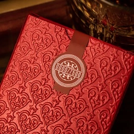 Spielkarten NOC (Red) The Luxury Collection Playing Cards by Riffle Shuffle x The House of Playing Cards