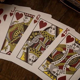 Spielkarten NOC (Red) The Luxury Collection Playing Cards by Riffle Shuffle x The House of Playing Cards