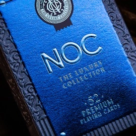 Spielkarten NOC (Blue) The Luxury Collection Playing Cards by Riffle Shuffle x The House of Playing Cards