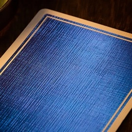 Spielkarten NOC (Blue) The Luxury Collection Playing Cards by Riffle Shuffle x The House of Playing Cards