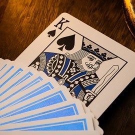 Spielkarten NOC (Blue) The Luxury Collection Playing Cards by Riffle Shuffle x The House of Playing Cards