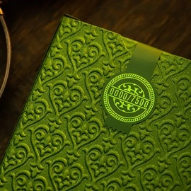 Spielkarten NOC (Green) The Luxury Collection Playing Cards by Riffle Shuffle x The House of Playing Cards