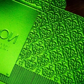 Spielkarten NOC (Green) The Luxury Collection Playing Cards by Riffle Shuffle x The House of Playing Cards