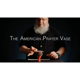 The American Prayer Vase Genie Bottle ORANGE by Big Guy's Magic