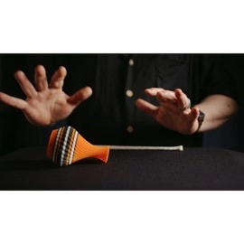 The American Prayer Vase Genie Bottle ORANGE by Big Guy's Magic
