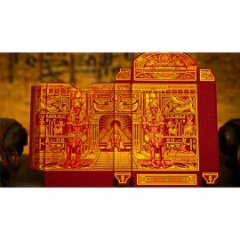 Spielkarten Gods of Egypt (Red) Playing Cards by Divine Playing Cards