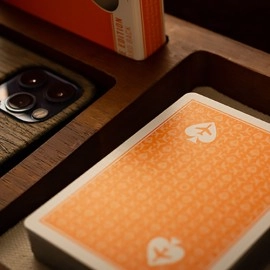 Spielkarten Lounge Edition in Hangar (Orange)  by Jetsetter Playing Cards