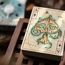 Spielkarten Eye of the Ocean Lunae (Teal) Playing Cards