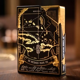 Spielkarten Gilded Eye of the Ocean Astra Polaris (Black) Playing Cards
