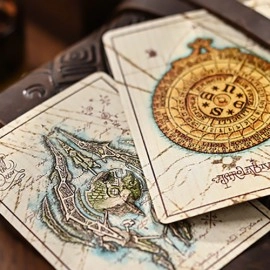 Spielkarten Gilded Eye of the Ocean Astra Polaris (Black) Playing Cards