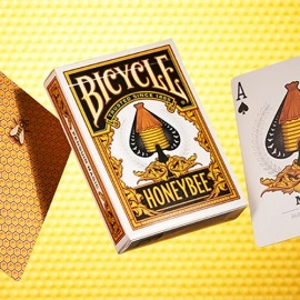 Spielkarten Bicycle Honeybee (Yellow) Playing Cards