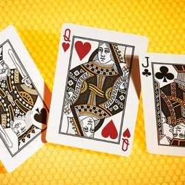 Spielkarten Bicycle Honeybee (Yellow) Playing Cards