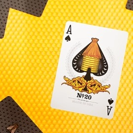 Spielkarten Bicycle Honeybee (Black) Playing Cards