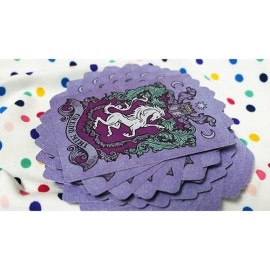 Spielkarten Bicycle Anne Stokes Unicorns (Purple) Cards by USPCC