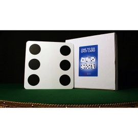 1 TO 6 SPOT CARD by Martin Lewis