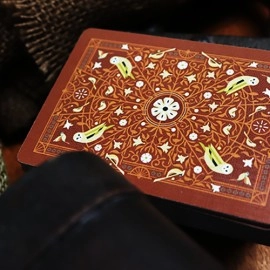 Spielkarten Bicycle Aviary (Orange) Playing Cards