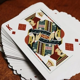 Spielkarten Bicycle Aviary (Orange) Playing Cards
