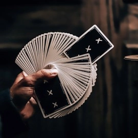 Spielkarten X Deck (Black) Playing Cards by Alex Pandrea