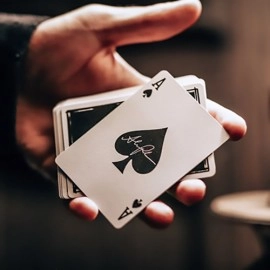 Spielkarten X Deck (Black) Playing Cards by Alex Pandrea