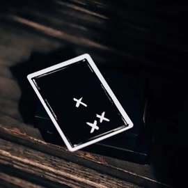 Spielkarten X Deck (Black) Playing Cards by Alex Pandrea