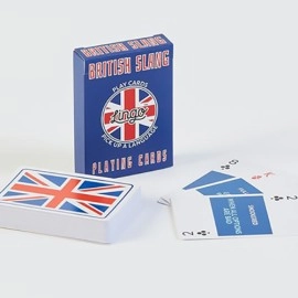 Spielkarten Lingo (British Slang) Plying Cards