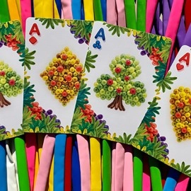 Spielkarten Gilded Bicycle Balloon Jungle Playing Cards