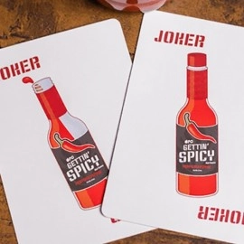 Spielkarten Gettin' Spicy - Chili Pepper Playing Cards by OPC