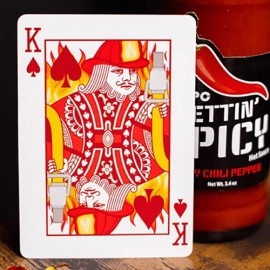 Spielkarten Gettin' Spicy - Chili Pepper Playing Cards by OPC