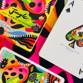 Spielkarten 2021 Summer Collection: Jungle Gilded  Playing Cards by CardCutz