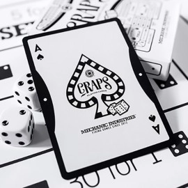 Spielkarten Craps Playing Cards (Online Instructions) by Mechanic Industries