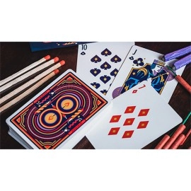 Spielkarten Fireworks Playing Cards by Riffle Shuffle