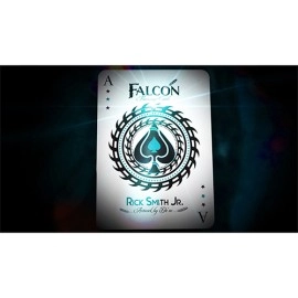 Spielkarten Aqua Falcon Throwing Cards by Rick Smith Jr. and De'vo