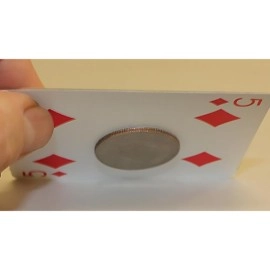 Magnetic Cards (2 pack/Blue) by Chazpro Magic.
