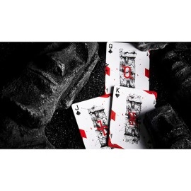 Spielkarten Moai Red Edition Playing Cards by Bocopo