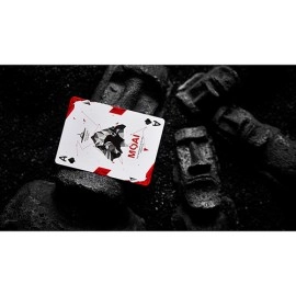 Spielkarten Moai Red Edition Playing Cards by Bocopo