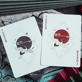 Spielkarten Pine Crane Playing Cards by Solokid